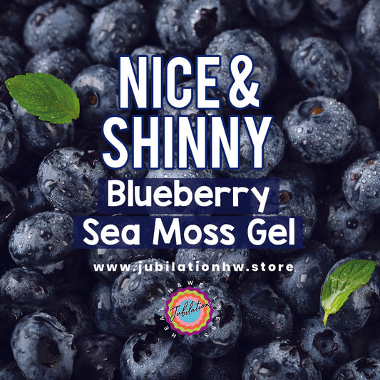 Nice & Shinny - Blueberry Sea Moss gel